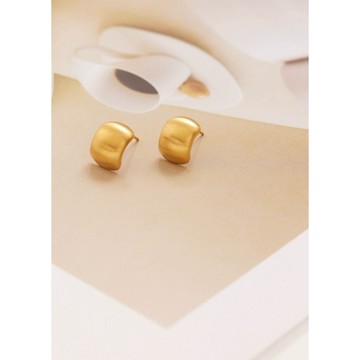 vacanza｜純鋼｜霧感金風‧純鋼耳環 #新年飾品 #新年禮物