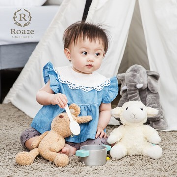 【Roaze】柔仕典雅圍兜 鏤空刺繡