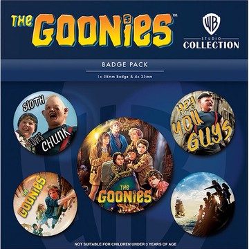 【七寶奇謀】The Goonies 進口徽章組