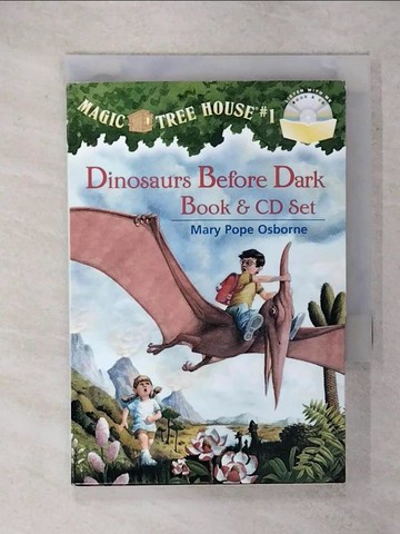 【書寶二手書T1／兒童文學_FU2】Dinosaurs Before Dark_Osborne, Mary Pope/ Murdocca, Sal (ILT)