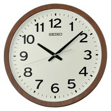 【SEIKO 精工】全面夜光 滑動式秒針靜音掛鐘 QXA799B