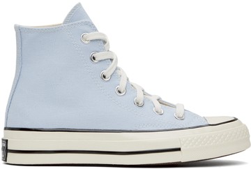 Converse 蓝色 Chuck 70 Vintage Canvas 高帮运动鞋