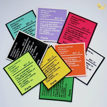 時尚印花布貼糖果色彩色字母小標服裝輔料裝飾貼衣服鞋帽縫標補丁