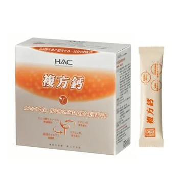 【永信HAC】穩固鈣粉(30包/盒)-增益牙齒及骨骼正常發育