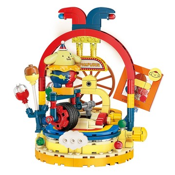 Keepplay積木 三麗鷗 馬戲團系列 布丁狗