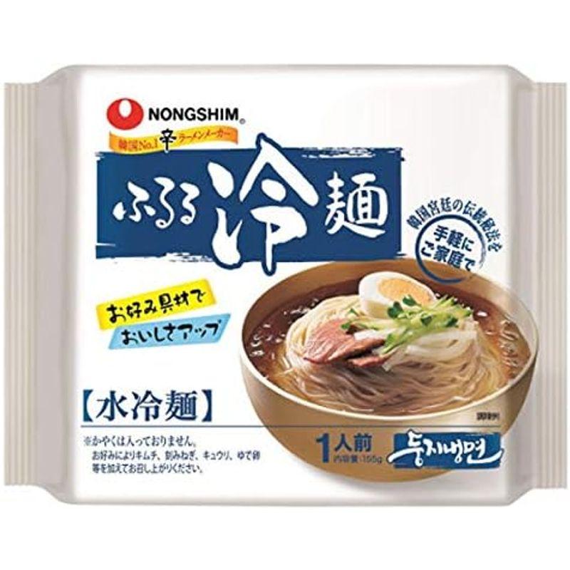 農心 ふるる水冷麺 4袋セット 韓国冷麺 手軽 簡単 調理 インスタント れい麺 韓国 ???