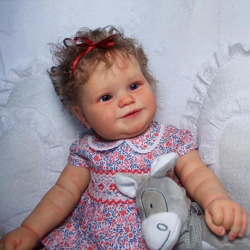 リボーンドール Reborn Baby Dolls Handmade Vinyl Silicone Real