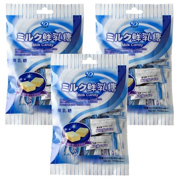 綠得製菓 鮮乳糖  100g  3袋