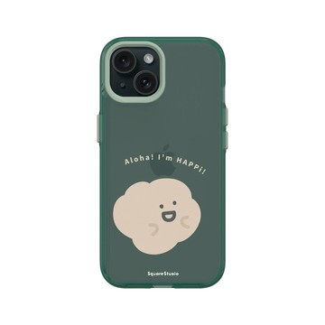 iPhone 15 Clear 憂墨綠 - Square Studio 方坊 - 樂樂登場