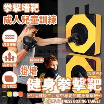 拳擊沙包 拳擊墻靶 程仁兒童訓練 三大 健身訓練器材 沙包袋 擊靶 免打孔 方靶 拳擊手套 詠春 武術