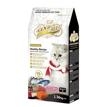 LV藍帶精選-美容成貓-魚膠原蛋白+草本藍藻 18KG (購買第二件贈送寵喵樂-貓草玩具x1包)