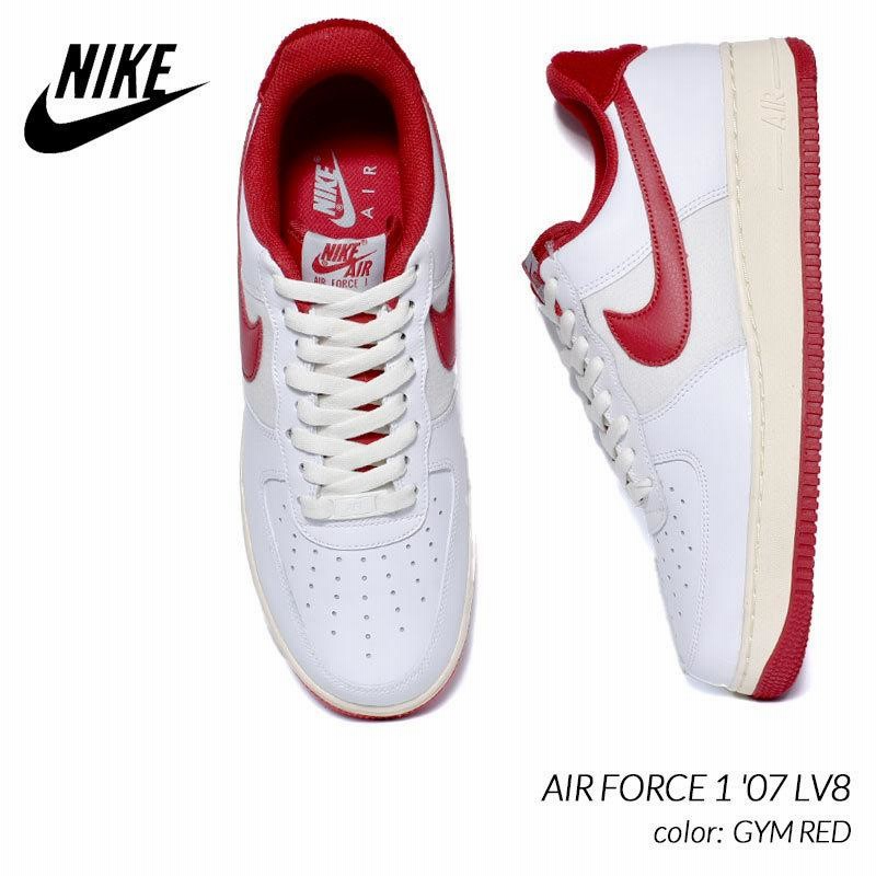 Air force 1 07 lv8 red white blue sale