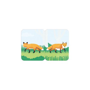 【KING JIM】可站立便利貼 動物款 L 狐狸