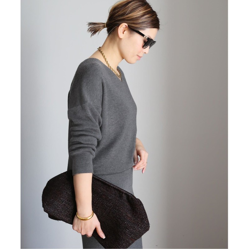 tranquil knit プルオーバーxtranquil knit スカートレディース