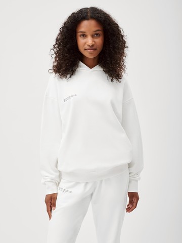 PANGAIA - 365 Midweight Soft Organic Cotton Hoodie - off-white - XXS XXS
