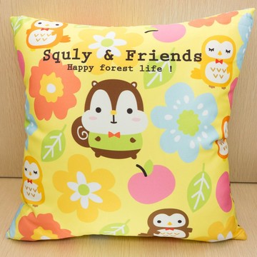 Squly 靠墊/咕臣/軟墊/抱枕 (大花)