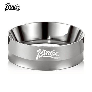 BINCOO 磁吸接粉環 不銹鋼12顆磁鐵接粉環 防飛粉外卡意式咖啡機手柄 51MM/58MM