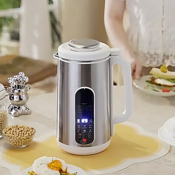 Amazon110V美規不銹鋼豆漿機4人5多功能大容量家用破壁機免泡【北歐家居生活】