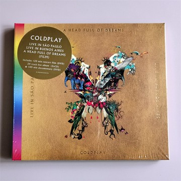 酷玩樂隊 Coldplay Live in Buenos Aires 2CD+2DVD 經典現場專輯