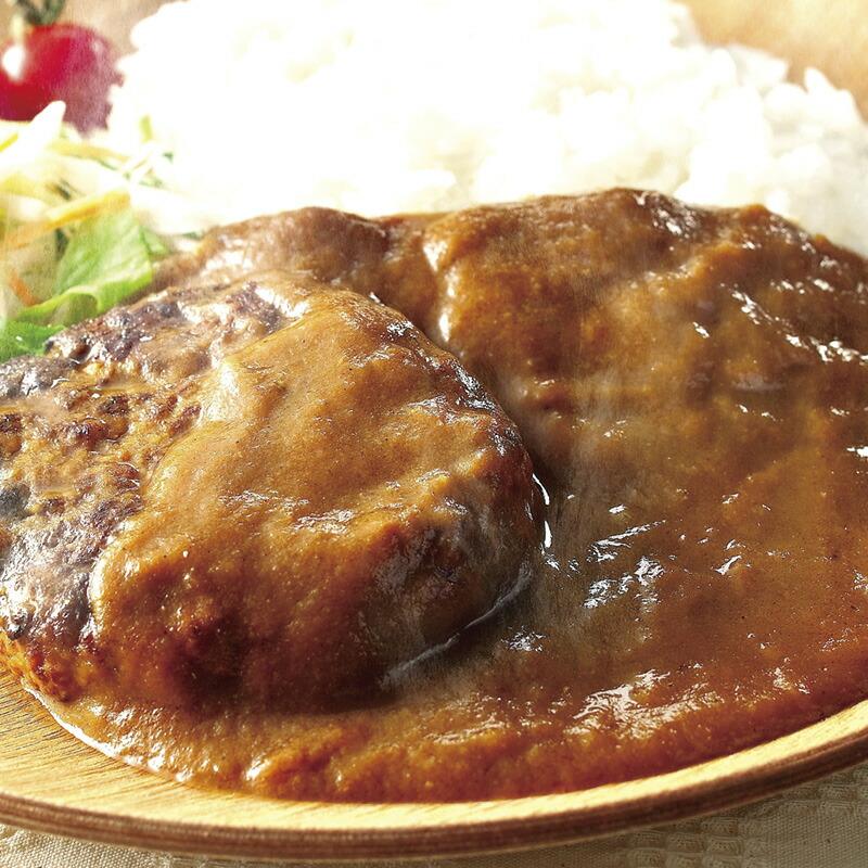 〔お歳暮ギフト〕高橋畜産 蔵王牛ハンバーグの煮込みカレー 〔申込締切12 18、お届け期間11月末〜12 26〕