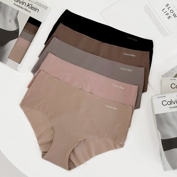 【Sharkhead】現貨 Calvin Klein 內褲 五件組 三角褲 黑色 咖啡色 淺粉 膚色 無痕內褲 CK