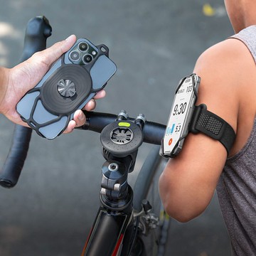 Bone 蹦克 / Tie Connect2 單車、跑步、登山運動手機綁接套組二