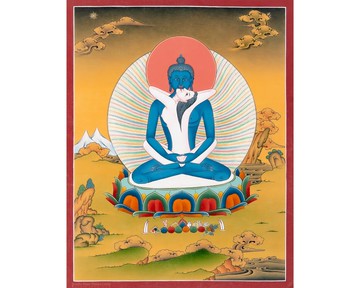 佛陀之力唐卡 – 藏傳啟蒙與精神力量的神聖藝術