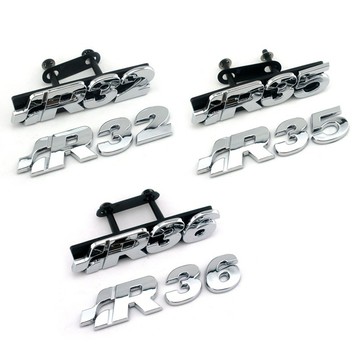 福斯 VW R 中網標 字標 尾標 水箱罩標 水箱標 前標 改裝 後標 GTI GOLF R32 R36 R35 R50