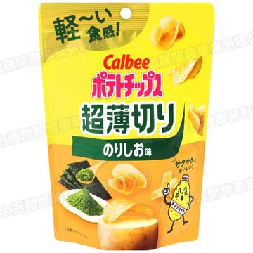 Calbee 卡樂比薄切海苔鹽味洋芋片 40g