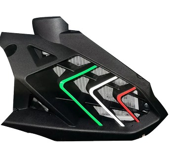 車將 MOTO SYM SL-水箱蓋貼-義大利  機車改裝裝飾，提升外觀質感  1入