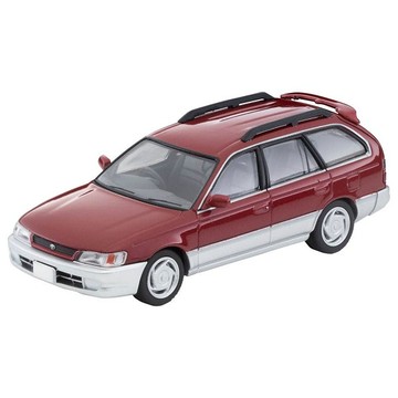 TOMYTEC LV-N264a 豐田Corolla Wagon G Touring Red/Silver 1997