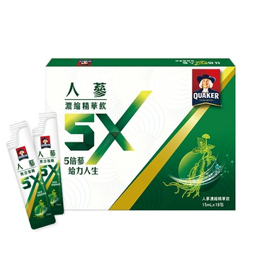 桂格5X人蔘濃縮精華飲（18包）