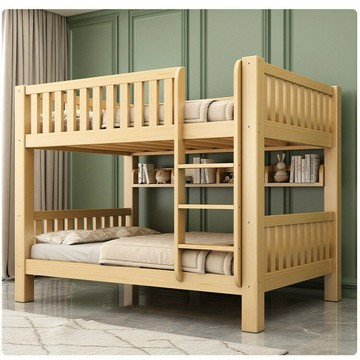 全實木上下床雙層床高低床子母床多功能雙層組合兒童床上下鋪成人鑫弘-家具衛浴 可打統編