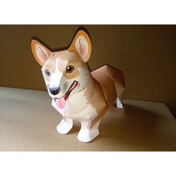 【🌸免運｜當日出貨✈️隔日到🌸】紙紮寵物 柯基犬（化給親人與寵物皆可用）寵物金紙 紙紮狗 紙紮屋 元寶 庫錢 蓮花