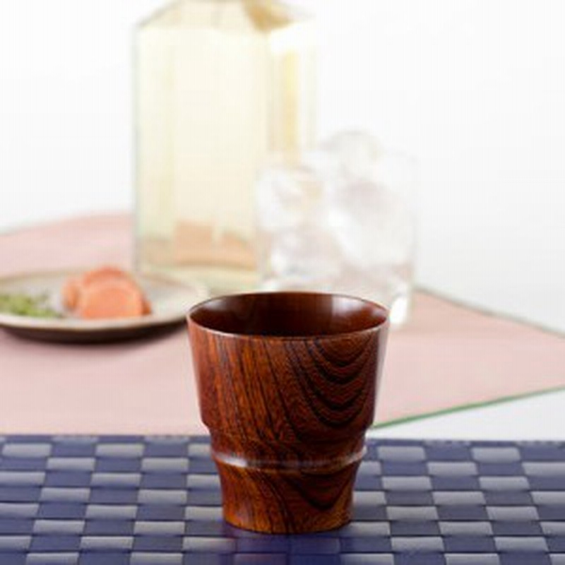日本酒器 持ちやすい形状が特徴の木のフリーグラス 欅ぐらす プレミアムii 送料無料 通販 Lineポイント最大1 0 Get Lineショッピング