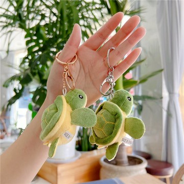 現貨 小烏龜吊飾/掛件/擺件 網紅爆款 可愛海龜 傑尼龜 烏龜 小綠龜 夏天首選 毛絨PP棉 遊戲小禮品 玩偶 101