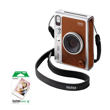 FUJIFILM instax mini Evo 拍立得 棕色(公司貨)