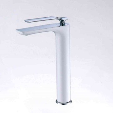 加高型面盆龍頭(白鉻色) 100568