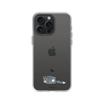 iPhone 15 Pro Max Clear 透明 - 湯姆貓與傑利鼠 Tom and Jerry - 貼紙系列 - 方塊湯姆貓