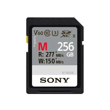 【SONY 索尼】SDXC U3-256GB 高速記憶卡 SF-M256