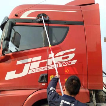 洗車器 大貨車洗車拖把加長2米桿軟毛擦車神器專用加粗伸縮刷子貨車用品