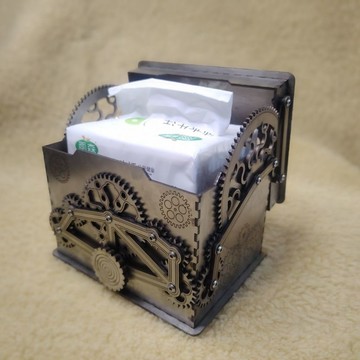 紙巾盒🎁可開統編  家用紙巾盒 創意機械紙抽盒抽紙盒
