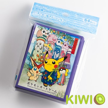 KIWI 🥝 PTCG 日版 仙台 皮卡丘 基拉祈 木木梟 七夕皮  日本寶可夢中心限定 寶可夢 卡套 現貨
