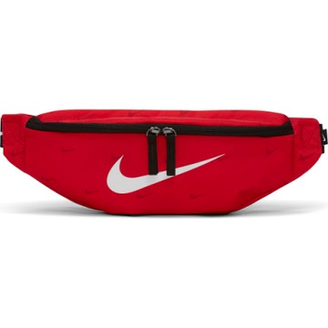 NIKE 腰包 小包 胸包 斜背包 運動 休閒 紅 DC7343657  HERITAGE HIP PACK - SWOOSH