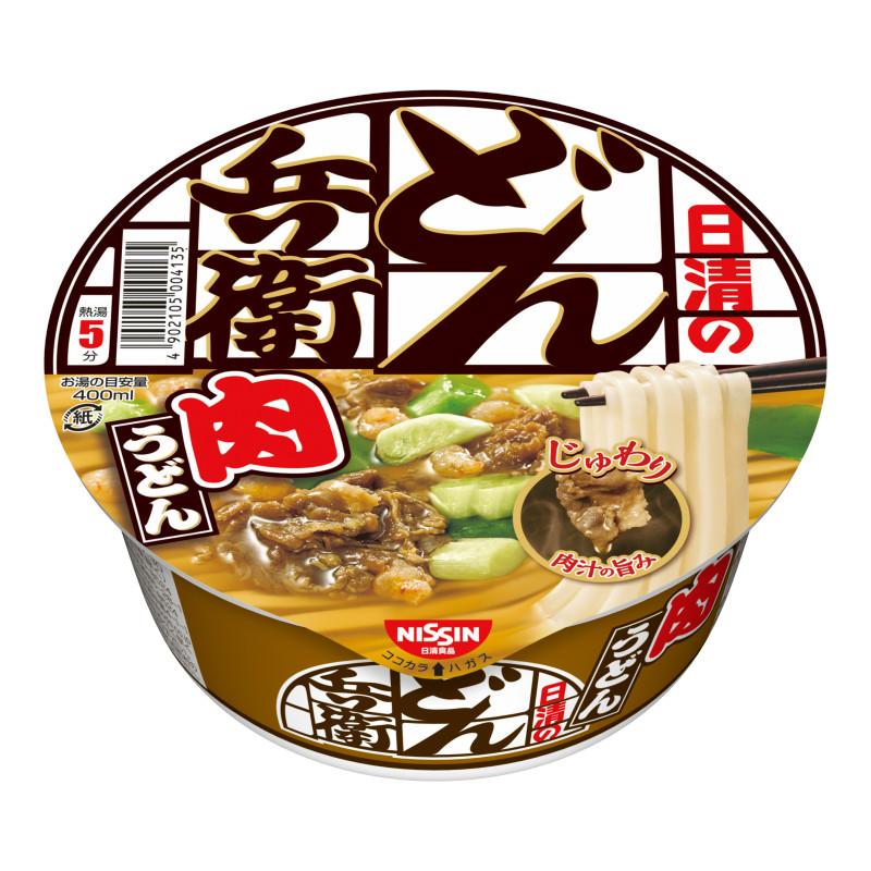 日清食品 日清のどん兵衛 肉うどん 87g 12個