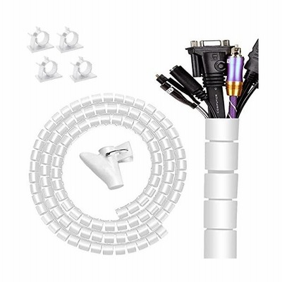 28mm ケーブルカバー ペット 猫 犬 噛む防止 大内径電源コード まとめる 保護 配線隠しスパイラルチューブ整 通販 Lineポイント最大get Lineショッピング