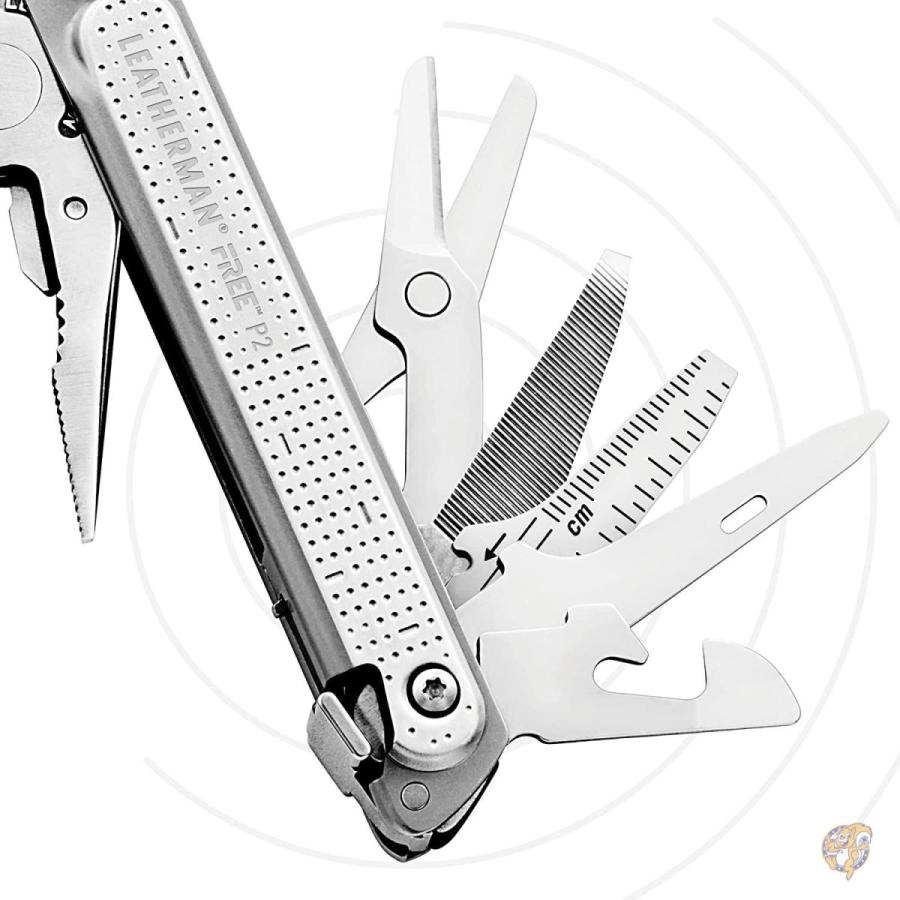 LEATHERMAN(レザーマン) マルチツール FREE P2(フリー P2) ナイロンケース付き [並行輸入品] 送料無料