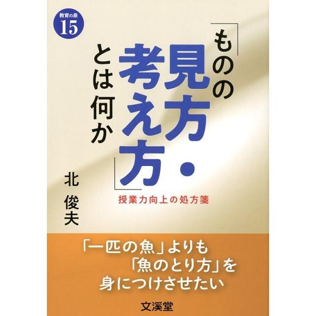 ものの見方・考え方 とは何か 授業力向上の処方箋