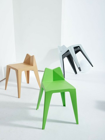 可疊放塑料加厚凳子家用成人時尚創意圓板凳簡約現代經濟型椅子浴室高登