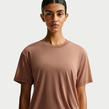NikeSKIMS Performance Cotton Blend Women's Oversized Short-Sleeve Top